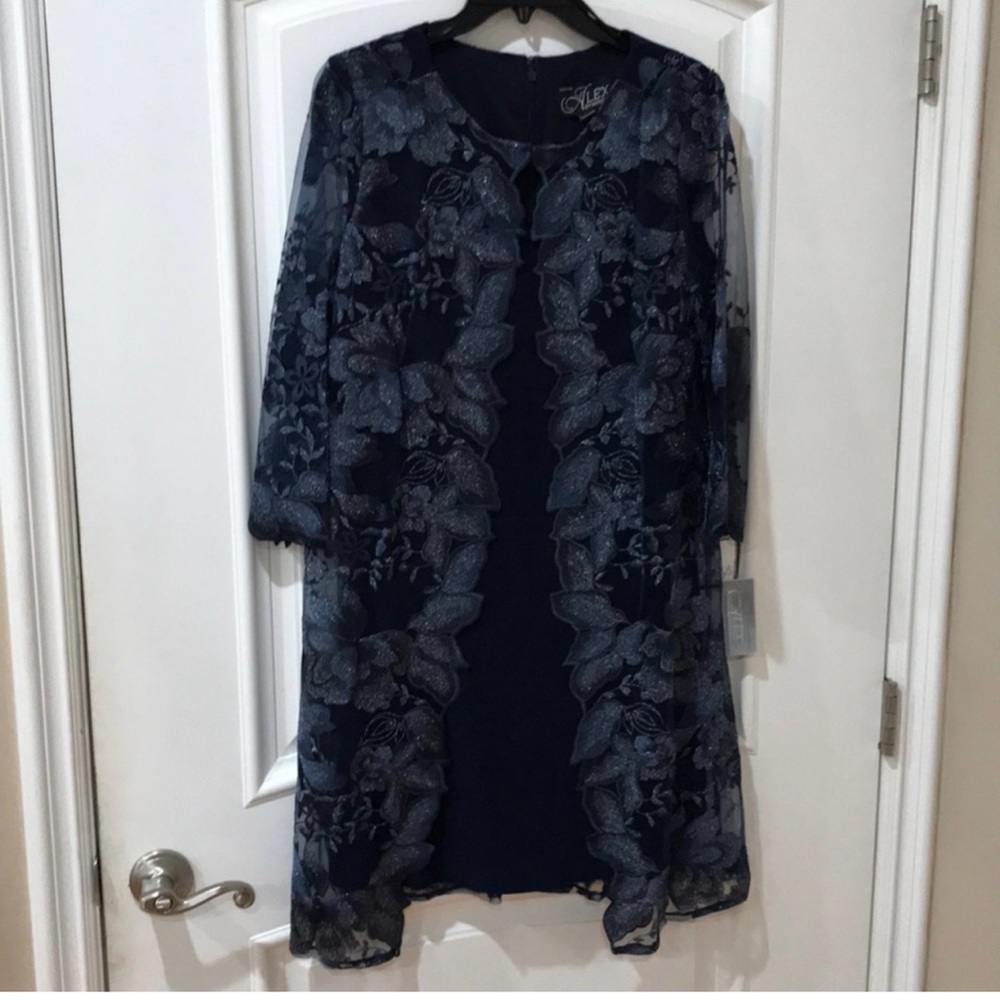 🎊HP🎊Alex evenings petite dress size 8P